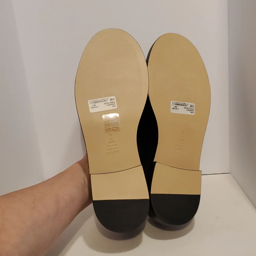 Schutz Rhino Loafers In Black Size 9.5B NWOB